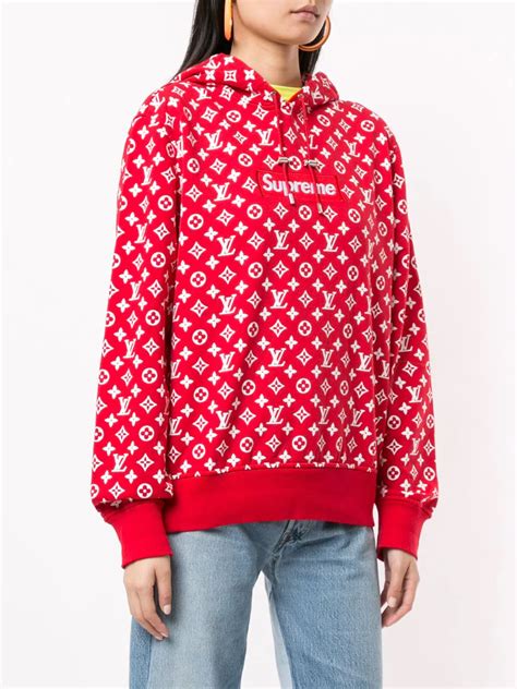 supreme x louis vuitton hoodie|louis vuitton supreme foulard.